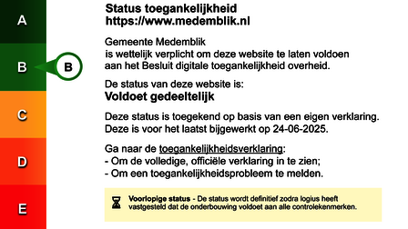 Status toegankelijkheid medemblik.nl juni 2025